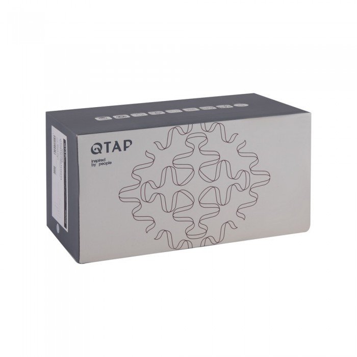 Смеситель для раковины Qtap Gemini скрытого монтажа QTGEM273BLM45694 Black Matt Смеситель для раковины Qtap Gemini скрытого монтажа QTGEM273BLM45694 Black Matt