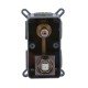 Душова система для душу Qtap Gemini прихованого монтажу на два споживача QTGEM113GMB45698 Gunmetal Black PVD Душова система для душу Qtap Gemini прихованого монтажу на два споживача QTGEM113GMB45698 Gunmetal Black PVD