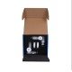 Комплект кранов Thermo Alliance Standart 1/2" белый, для полотенцесушителя угловой SF395W15HEW