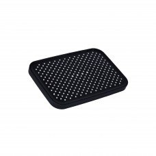 Лійка для верхнього душу Qtap Hlavova 300x200 мм прямокутна QTHLA107BLM45783 Black Matt