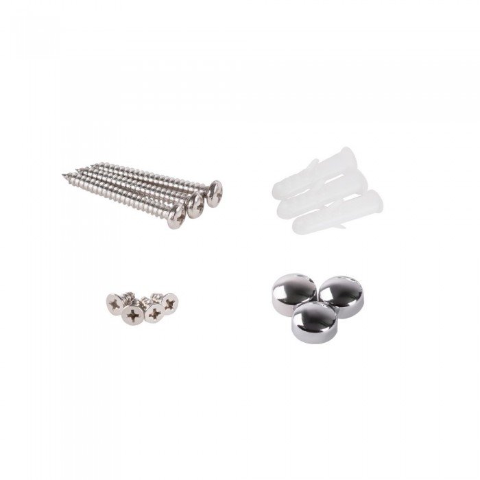 Штора на ванну Qtap Standard BLM407513APL скло Pear 6 мм, 75х140 см, ліва