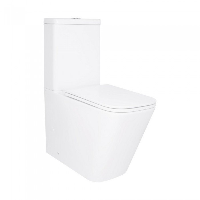 Унітаз підлоговий Qtap Tern Ultra Quiet безобідковий з сидінням Soft-Close QT17226003AW White Унітаз підлоговий Qtap Tern Ultra Quiet безобідковий з сидінням Soft-Close QT17226003AW White