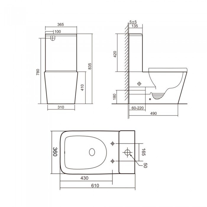 Унітаз підлоговий Qtap Tern Ultra Quiet безобідковий з сидінням Soft-Close QT17226003AW White Унітаз підлоговий Qtap Tern Ultra Quiet безобідковий з сидінням Soft-Close QT17226003AW White