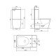 Унітаз підлоговий Qtap Tern Ultra Quiet безобідковий з сидінням Soft-Close QT17226003AW White Унітаз підлоговий Qtap Tern Ultra Quiet безобідковий з сидінням Soft-Close QT17226003AW White