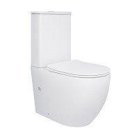 Унитаз-компакт Qtap Robin Ultra Quiet безободковый с сиденьем Soft-close QT13226089AW Унитаз-компакт Qtap Robin Ultra Quiet безободковый с сиденьем Soft-close QT13226089AW