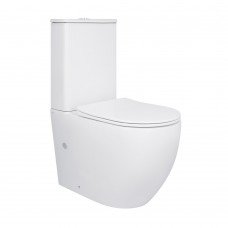 Унитаз-компакт Qtap Robin Ultra Quiet безободковый с сиденьем Soft-close QT13226089AW Унитаз-компакт Qtap Robin Ultra Quiet безободковый с сиденьем Soft-close QT13226089AW