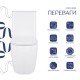 Унитаз-компакт Qtap Robin Ultra Quiet безободковый с сиденьем Soft-close QT13226089AW Унитаз-компакт Qtap Robin Ultra Quiet безободковый с сиденьем Soft-close QT13226089AW