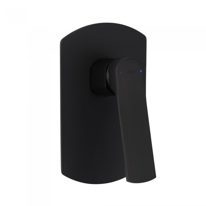 Смеситель для душа Qtap Slavonice скрытого монтажа QTSLA267BLM45903 Black Matt Смеситель для душа Qtap Slavonice скрытого монтажа QTSLA267BLM45903 Black Matt