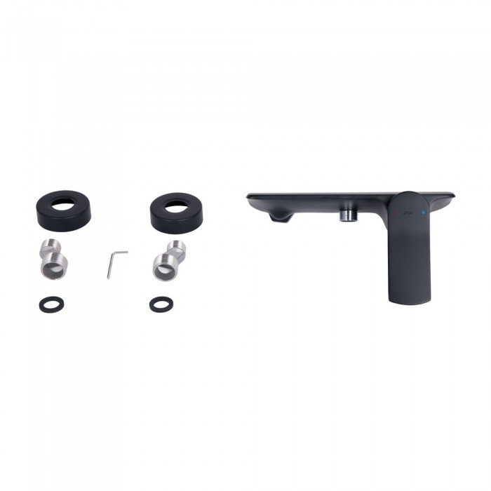 Смеситель для душа Qtap Slavonice QTSLA266BLM45908 Black Matt Смеситель для душа Qtap Slavonice QTSLA266BLM45908 Black Matt