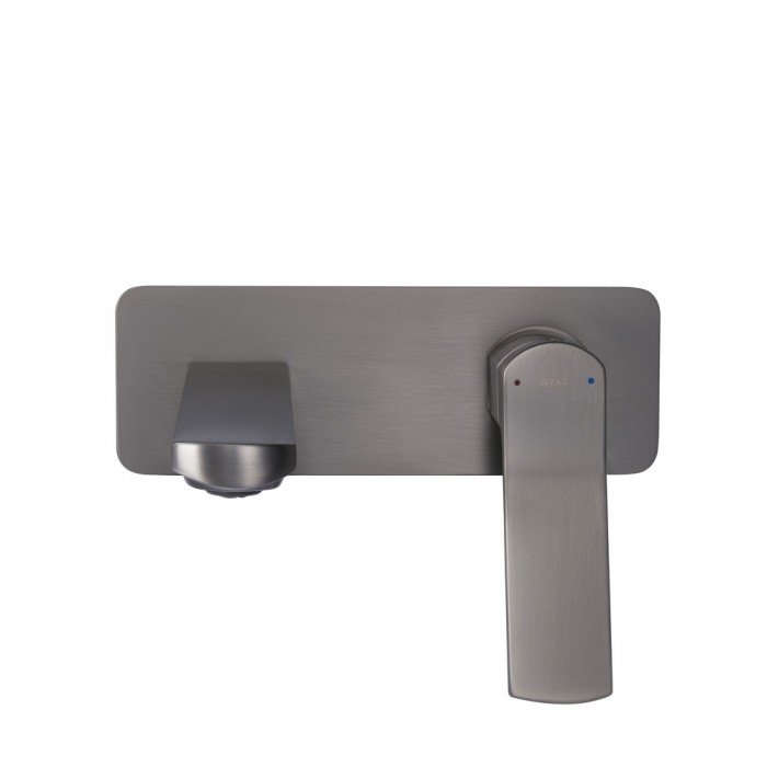 Смеситель для раковины Qtap Slavonice скрытого монтажа QTSLA273GMB45920 Gunmetal Black PVD Смеситель для раковины Qtap Slavonice скрытого монтажа QTSLA273GMB45920 Gunmetal Black PVD