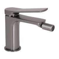 Змішувач для біде Qtap Slavonice QTSLA255GMB45923 Gunmetal Black PVD