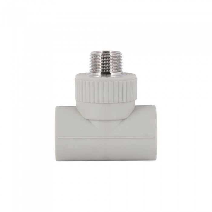 Тройник PPR Blue Ocean 25х1/2"х25 НР