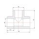 Тройник PPR Blue Ocean 40 Тройник PPR Blue Ocean 40