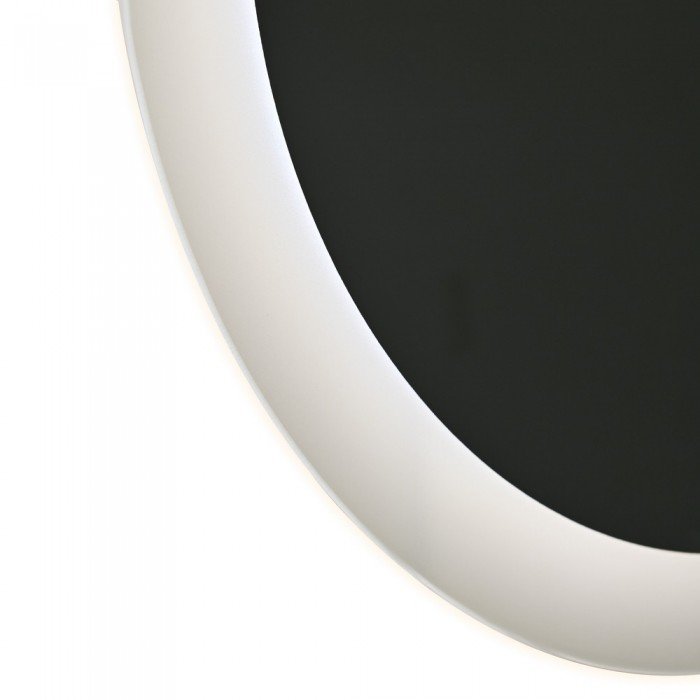 Зеркало Qtap Taurus R600 с LED-подсветкой Touch, с антизапотеванием, с диммером, рег. темп. цвета (3000-6500K) QT2478R607