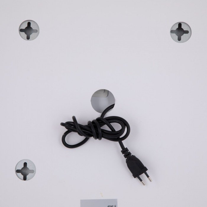 Зеркало Qtap Gemini 500х700 с LED-подсветкой Touch, с антизапотеванием, с диммером, рег. темп. цвета (3000-6500K) Reverse QT2578R5070