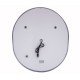 Зеркало Qtap Gemini 800х700 с LED-подсветкой Touch, с антизапотеванием, с диммером, рег. темп. цвета (3000-6500K) Reverse QT2578R8070