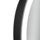 Зеркало Qtap Gemini 800х700 с LED-подсветкой Touch, с антизапотеванием, с диммером, рег. темп. цвета (3000-6500K) Reverse QT2578R8072B