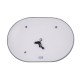 Зеркало Qtap Gemini 650х900 с LED-подсветкой Touch, с антизапотеванием, с диммером, рег. темп. цвета (3000-6500K) Reverse QT2578R6590
