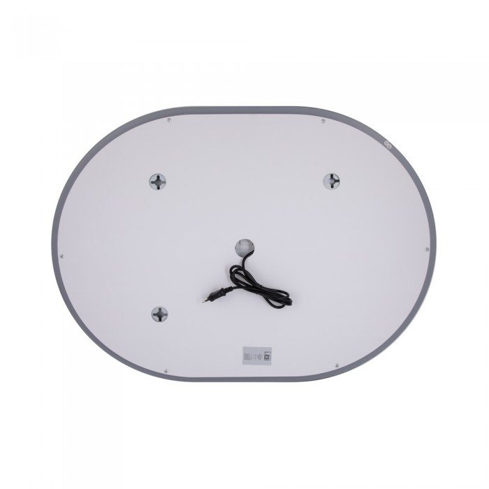 Зеркало Qtap Gemini 600х800 с LED-подсветкой Touch, с антизапотеванием, с диммером, рег. темп. цвета (3000-6500K) Reverse QT2578R6080