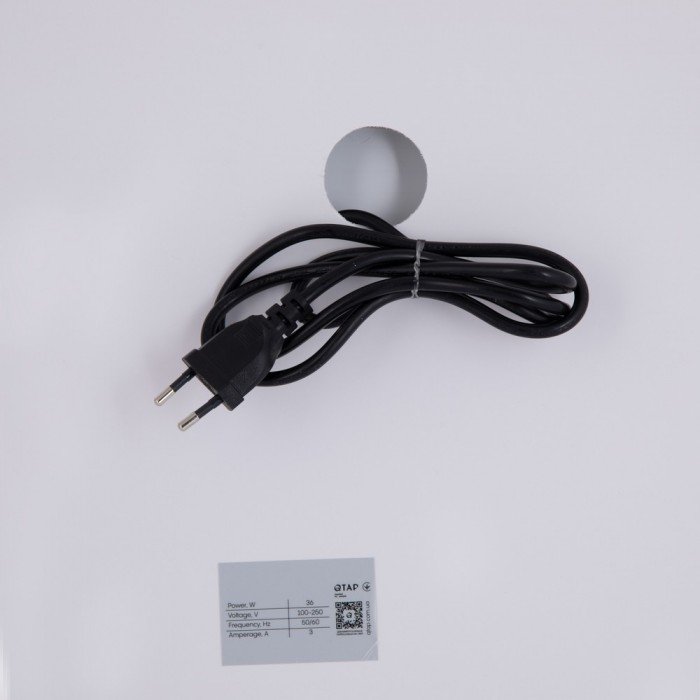 Зеркало Qtap Cardinal (CA1) 700х500 с LED-подсветкой Touch, с антизапотеванием, с диммером, рег. темп. цвета (3000-6500K) QT0478C5070