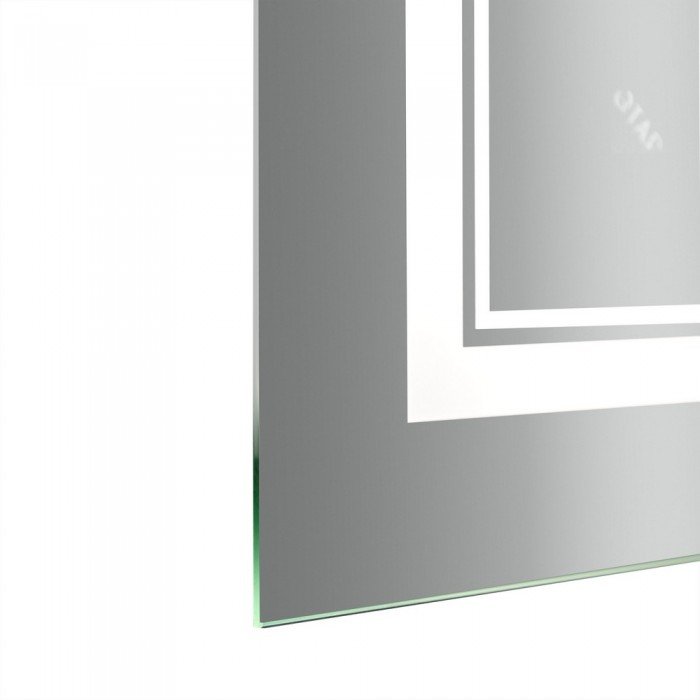 Зеркало Qtap Cardinal 600х800 с LED-подсветкой Touch, с антизапотеванием, с диммером, рег. темп. цвета (3000-6500K) QT0478C6080