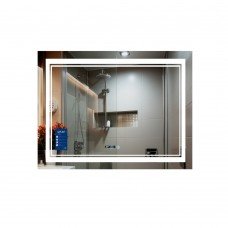 Зеркало Qtap Cardinal 1000х700 с LED-подсветкой Touch, с антизапотеванием, с диммером, рег. темп. цвета (3000-6500K) QT0478C10070