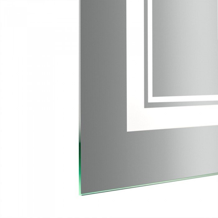 Зеркало Qtap Cardinal (CA1) 1000х800 с LED-подсветкой Touch, с антизапотеванием, с диммером, рег. темп. цвета (3000-6500K) QT0478C10080