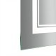 Зеркало Qtap Cardinal (CA1) 1000х800 с LED-подсветкой Touch, с антизапотеванием, с диммером, рег. темп. цвета (3000-6500K) QT0478C10080