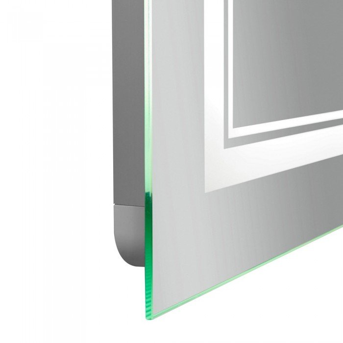 Зеркало Qtap Cardinal (CA1) 1000х800 с LED-подсветкой Touch, с антизапотеванием, с диммером, рег. темп. цвета (3000-6500K) QT0478C10080