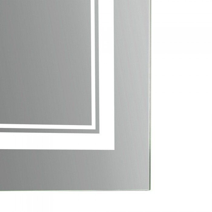 Зеркало Qtap Cardinal (CA1) 1000х800 с LED-подсветкой Touch, с антизапотеванием, с диммером, рег. темп. цвета (3000-6500K) QT0478C10080