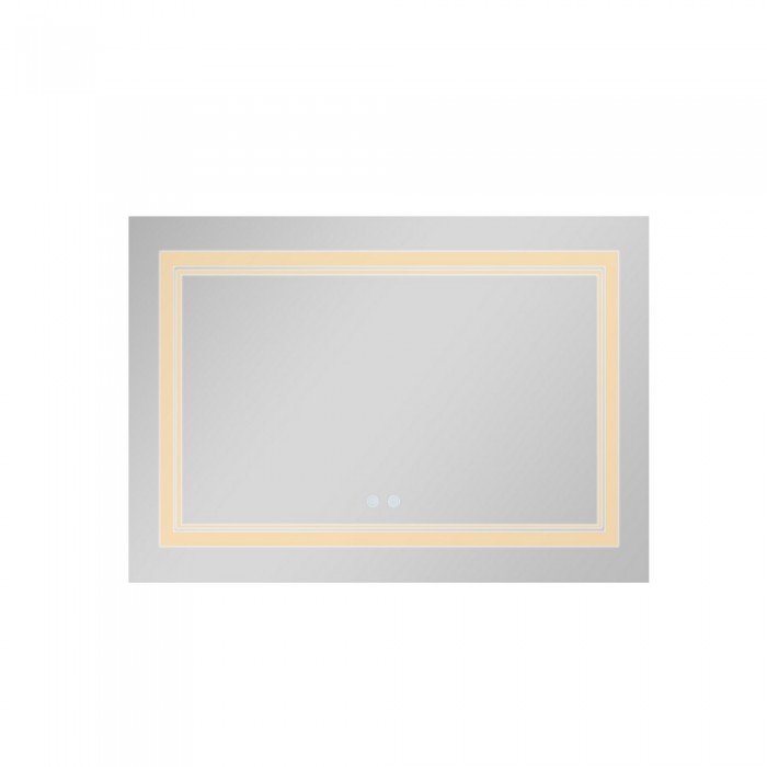 Зеркало Qtap Cardinal 1200х800 с LED-подсветкой Touch, с антизапотеванием, с диммером, рег. темп. цвета (3000-6500K) QT0478C12080