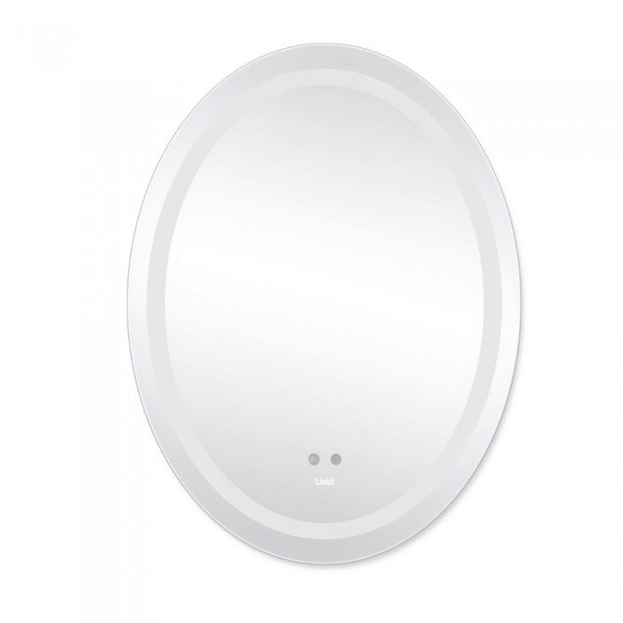 Зеркало Lidz Vida 700х500 с LED-подсветкой Touch, с антизапотеванием, с диммером, рег. яркости LD78LF5070