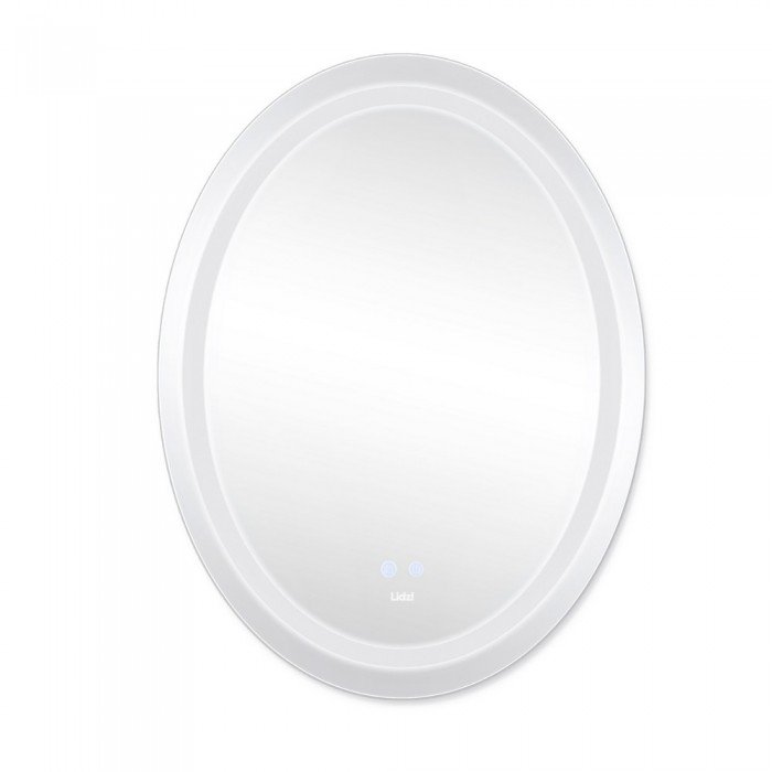 Зеркало Lidz Vida 700х500 с LED-подсветкой Touch, с антизапотеванием, с диммером, рег. яркости LD78LF5070