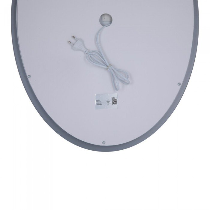 Зеркало Lidz Vida 700х500 с LED-подсветкой Touch, с антизапотеванием, с диммером, рег. яркости LD78LF5070
