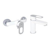 Набір змішувачів Latwa 001 + Latwa 010 White