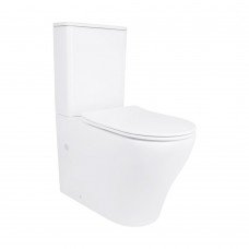 Унитаз напольный Qtap Virgo Ultra Quiet безободковый с сиденьем Soft-Close WHITE QT18226092AW Унитаз напольный Qtap Virgo Ultra Quiet безободковый с сиденьем Soft-Close WHITE QT18226092AW