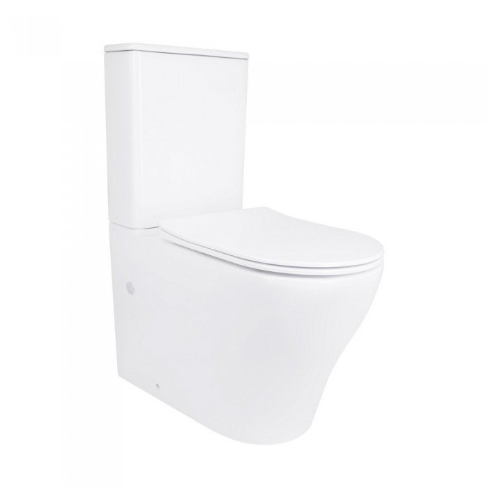 Унитаз напольный Qtap Virgo Ultra Quiet безободковый с сиденьем Soft-Close WHITE QT18226092AW Унитаз напольный Qtap Virgo Ultra Quiet безободковый с сиденьем Soft-Close WHITE QT18226092AW
