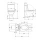 Унитаз напольный Qtap Virgo Ultra Quiet безободковый с сиденьем Soft-Close WHITE QT18226092AW Унитаз напольный Qtap Virgo Ultra Quiet безободковый с сиденьем Soft-Close WHITE QT18226092AW