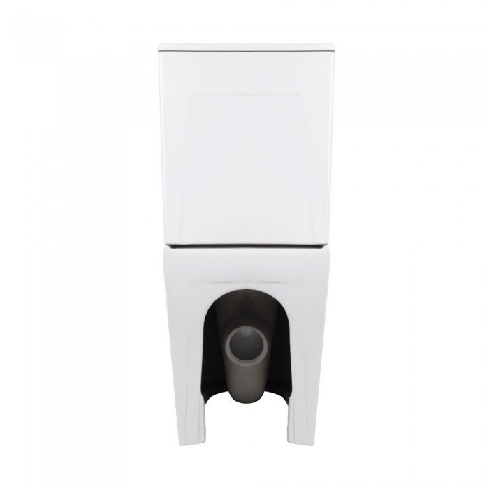 Унитаз напольный Qtap Virgo Ultra Quiet безободковый с сиденьем Soft-Close WHITE QT18226092AW Унитаз напольный Qtap Virgo Ultra Quiet безободковый с сиденьем Soft-Close WHITE QT18226092AW