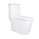 Унитаз-моноблок напольный Qtap Kolibri Ultra Quiet безободковый с сиденьем Soft-close WHITE QT10226380W Унитаз-моноблок напольный Qtap Kolibri Ultra Quiet безободковый с сиденьем Soft-close WHITE QT10226380W