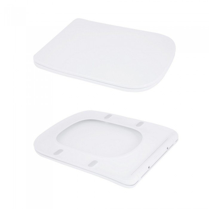 Унитаз-моноблок напольный Qtap Kolibri Ultra Quiet безободковый с сиденьем Soft-close WHITE QT10226380W Унитаз-моноблок напольный Qtap Kolibri Ultra Quiet безободковый с сиденьем Soft-close WHITE QT10226380W