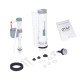 Унитаз-моноблок напольный Qtap Kolibri Ultra Quiet безободковый с сиденьем Soft-close WHITE QT10226380W Унитаз-моноблок напольный Qtap Kolibri Ultra Quiet безободковый с сиденьем Soft-close WHITE QT10226380W