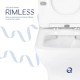 Унитаз напольный Qtap Aries Rimless безободковый с сиденьем Soft-close WHITE QT03228302W Унитаз напольный Qtap Aries Rimless безободковый с сиденьем Soft-close WHITE QT03228302W