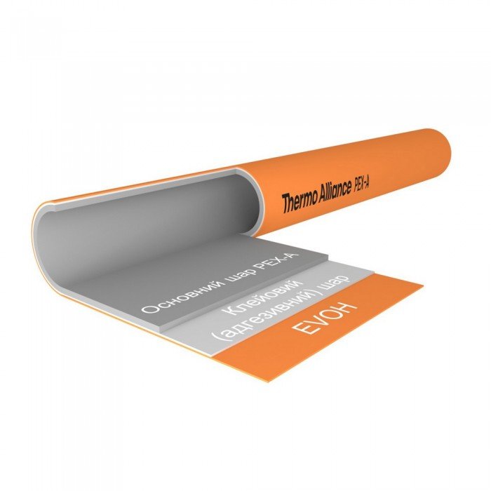 Труба PEX-A EVOH Orange 16х2мм (600м)