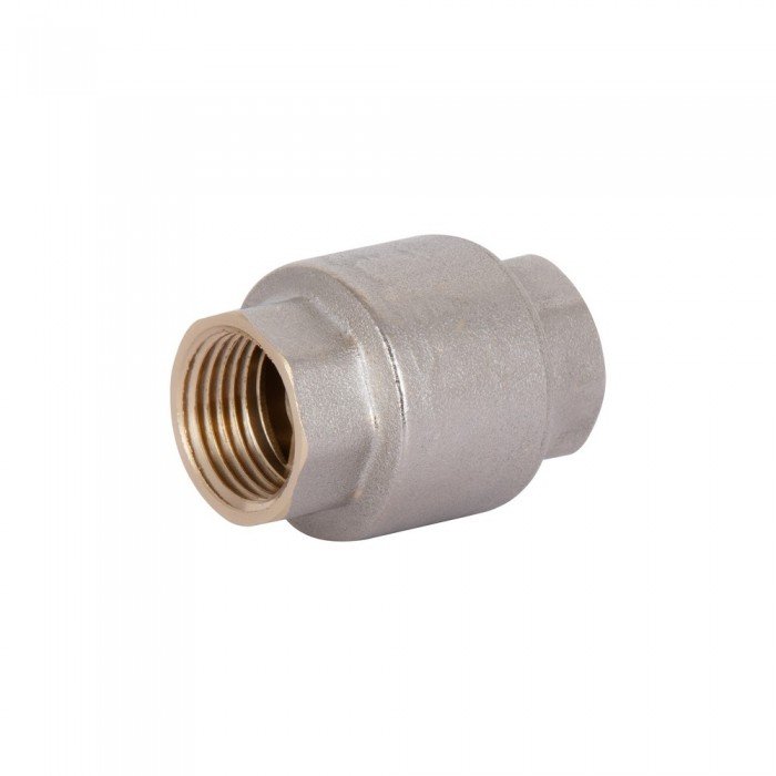 Обратный клапан Thermo Alliance Standart 1/2"ВВ с латунным штоком TAS240W15