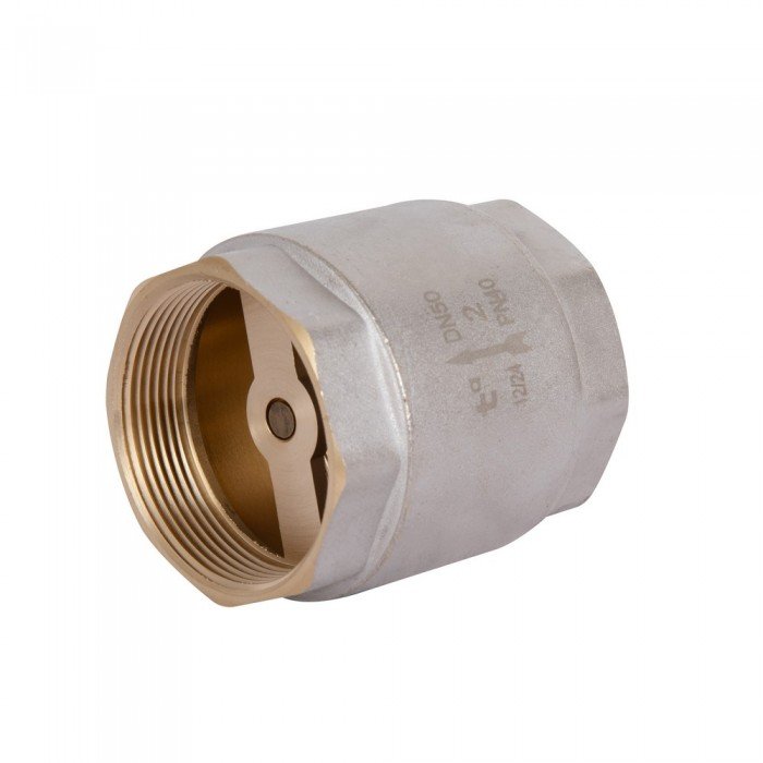 Обратный клапан Thermo Alliance Standart 2"ВВ с латунным штоком TAS240W50