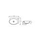 Раковина Qtap Leo 430x285x160 White QT11111008LW Раковина Qtap Leo 430x285x160 White QT11111008LW