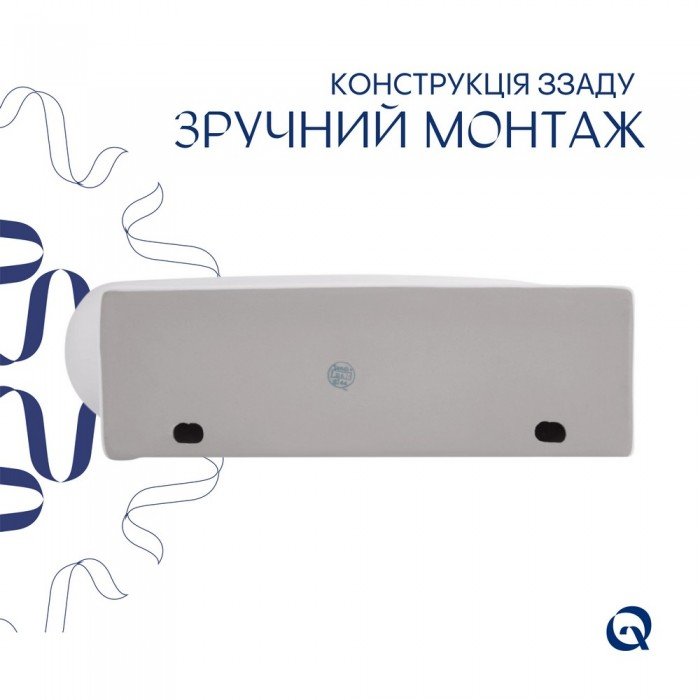 Раковина Qtap Leo 430x285x160 White QT11111008LW Раковина Qtap Leo 430x285x160 White QT11111008LW