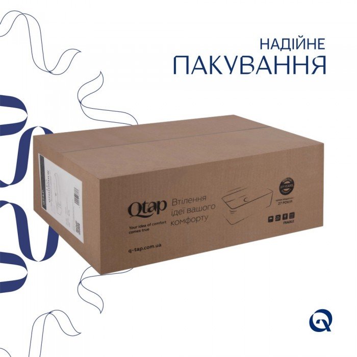 Раковина Qtap Leo 430x285x160 White QT11111008LW Раковина Qtap Leo 430x285x160 White QT11111008LW