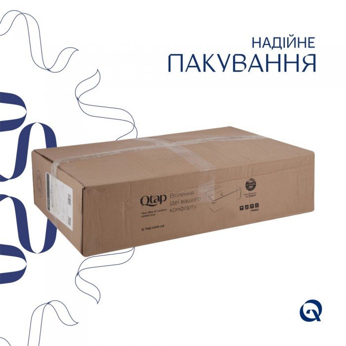 Раковина-чаша Qtap Dove 635x420x150 White QT06118168W Раковина-чаша Qtap Dove 635x420x150 White QT06118168W